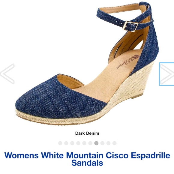 Denim Espadrille wedges - Picture 2 of 2
